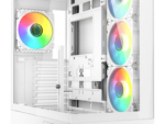 CAJA GAMING ATX SHARKOON AK6 TGV 4XVENT 120MM 2XUSB SN FUENTE BLANCO