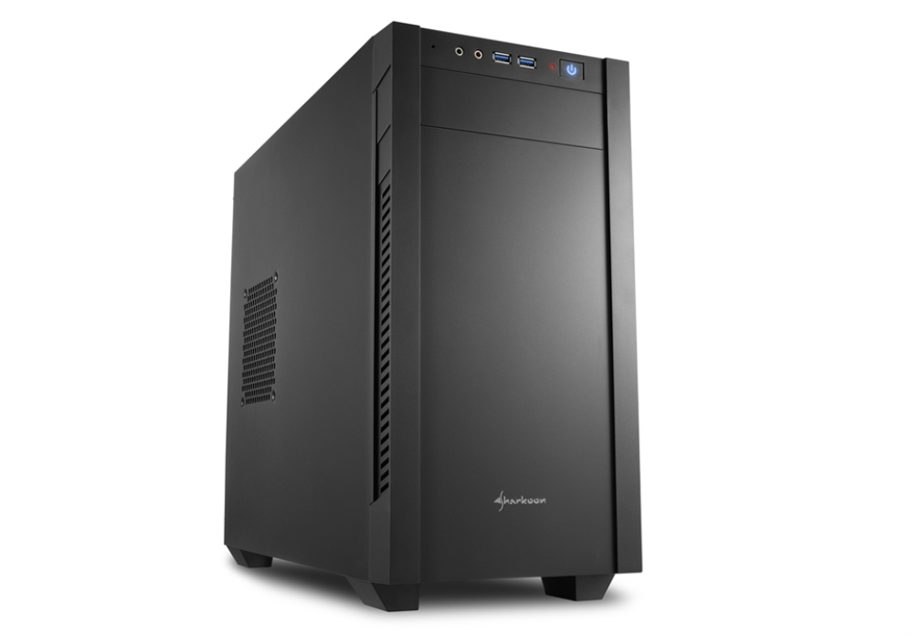 CAJA SHARKOON S1000 MATX 2XUSB 3.0 SIN FUENTE NEGRA