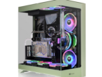 CAJA THERMALTAKE CTE E550 TG MID TOWER 2XUSB 3.0 1XUSB-C SN FUENTE VERDE MATCHA