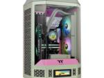 CAJA THERMALTAKE THE TOWER T300 M-ATX 2XUSB 3.0 SIN FUENTE VERDE MATCHA