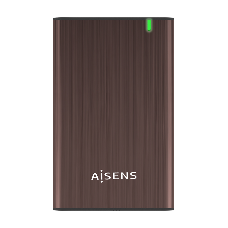 CARCASA HDD AISENS ASE-2525BWN 2.5" MARRON
