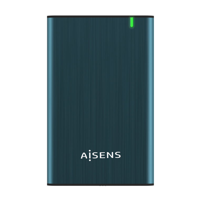 CARCASA HDD AISENS ASE-2525PB 2.5" AZUL PACIFICO