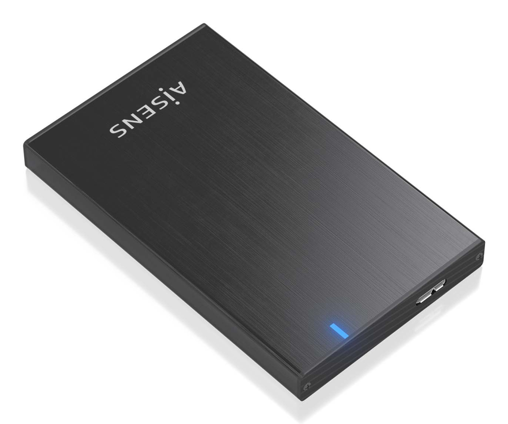 CARCASA HDD AISENS ASE-2527B 2.5 NEGRA