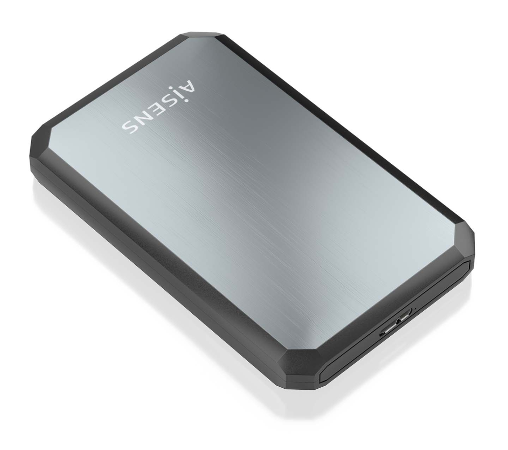 CARCASA HDD AISENS ASE-2529B 2.5" NEGRA-GRIS