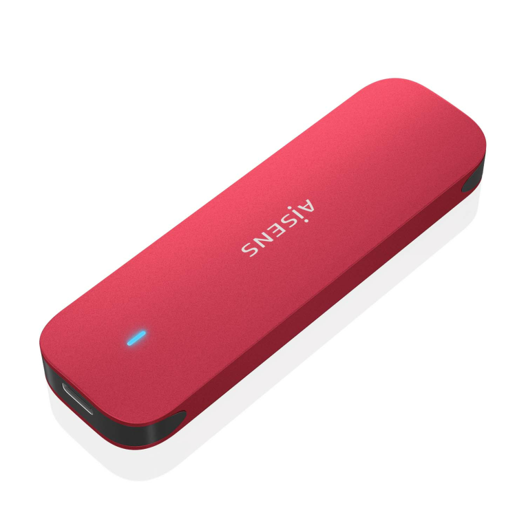 CARCASA HDD AISENS ASM2-027RED M.2 ROJO