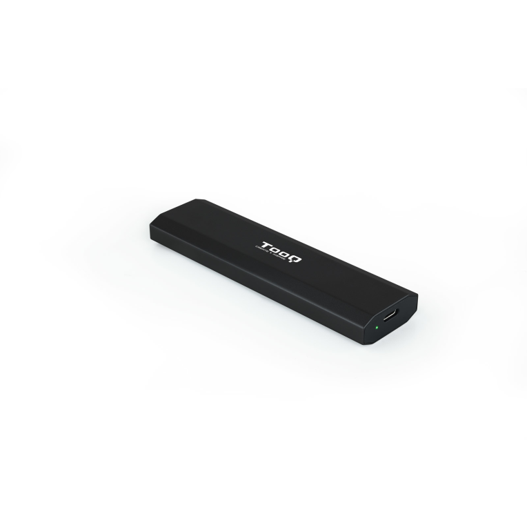 CARCASA HDD TOOQ SSD M.2 NGFF/NVMe NEGRO