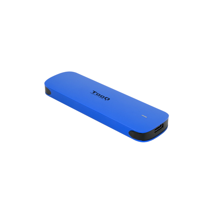 CARCASA HDD TOOQ TQE-2201BL M.2 ALUMINIO AZUL