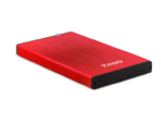 CARCASA HDD TOOQ TQE-2527R 2,5" 9,5 MM SATA USB 3.0/3.1 ROJO