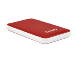 CARCASA HDD TQE-2528R 2,5" 9,5 MM SATA USB 3.1 GEN1 ROJA