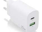 CARGADOR AISENS 20W 1XUSB-C PD3.0 1XUSB-A QC3.0 BLANCO