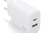 CARGADOR AISENS 25W 1XUSB-C PD3.0 1XUSB-A QC3.0 BLANCO