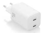 CARGADOR AISENS GAN 65W 2XUSB-C PD3.0 QC4.0 BLANCO