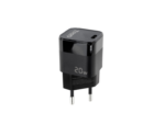 CARGADOR DE PARED TOOQ USB-C PD 20W NEGRO