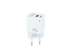CARGADOR DE PARED TOOQ USB-C PD USB-A QC 20W