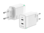 CARGADOR GAN AISENS 45W 2XUSB-C PD3.0 QC4.0 BLANCO