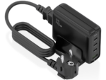 CARGADOR GAN AISENS SOBREMESA 140W 3XUSB-C PD3.1 QC4.0 QC5.0 USB-A QC3.0