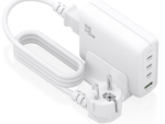CARGADOR GAN AISENS SOBREMESA 140W 3XUSB-C PD3.1 QC4.0 QC5.0 USB-A QC3.0