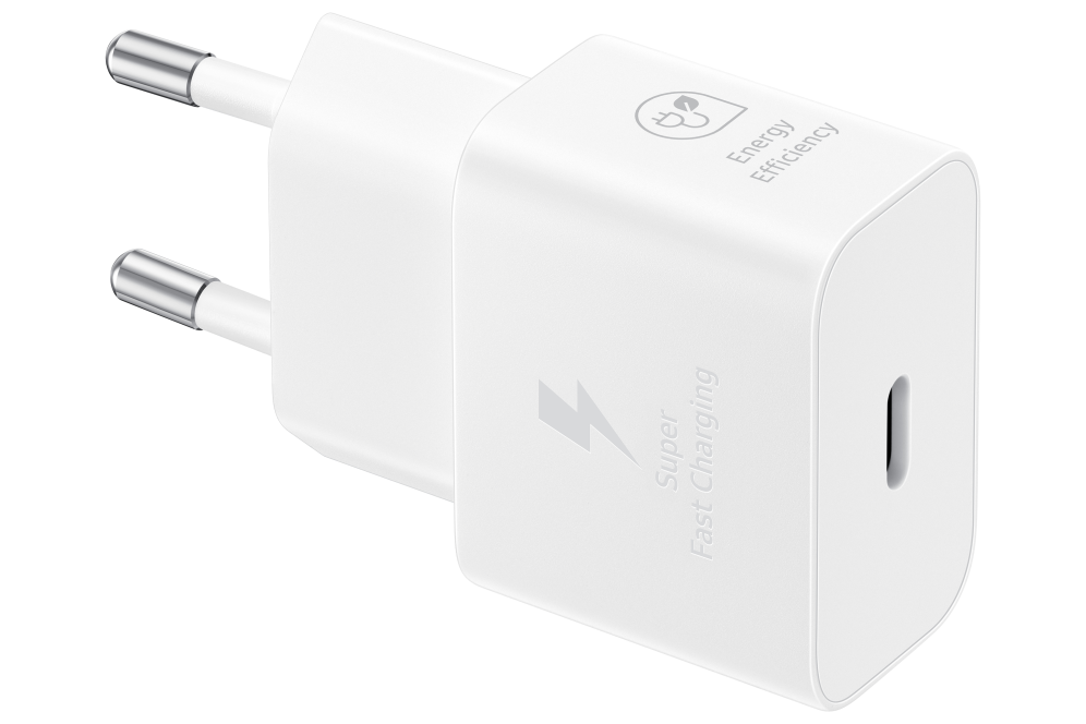 CARGADOR SAMSUNG USB-C 25W GAN WHITE SIN CABLE