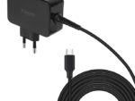 CARGADOR TOOQ PORTATIL GAN USB-C PD 45W NEGRO