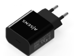 CARGADOR USB-C AISENS PD3.0 1 PUERTO 1xUSB-C 20W NEGRO