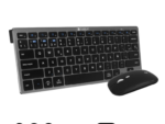 COMBO TECLADO RATON SUBBLIM MULTIDISPOSITIVO BLUETOOTH GRIS/NEGRO