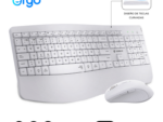 COMBO TECLADO RATON SUBBLIM PROWAVE ERGO INALAMBRICO BLANCO