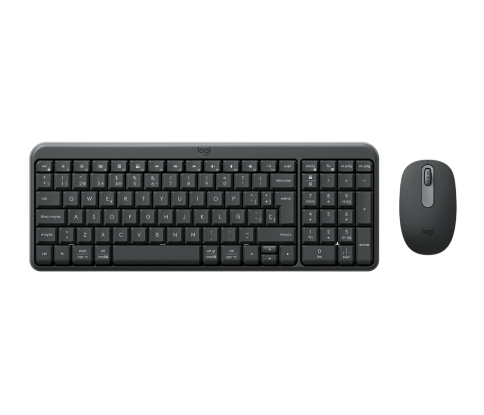 COMBO TECLADO Y RATON LOGITECH MK250 BLUETOOTH NEGRO