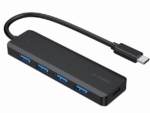 CONCENTRADOR GEMBIRD USB 3.1 (GEN 1) TIPO C DE 4 PUERTOS