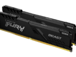 DDR4 KINGSTON 2x 16GB 3600 FURY BEAST NEGRO