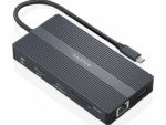DOCK AISENS 12 EN 1 USB-C A 2xHDMI DP RJ45 4xUSB-A USB-C USB-C PD 20CM