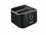 DOCK TOOQ TQDS-802B 2xSATA 2,5"/3,5" USB 3.0, CLONE OTB NEGRO