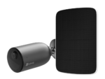 EZVIZ KIT CAMARA IP EB3 EXT 2K VIS.NOCT WI DETEC COCHES-HUMAN+KIT SOLAR BK
