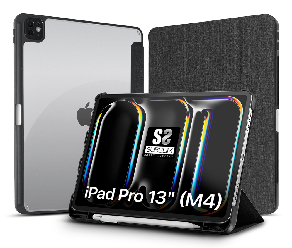 FUNDA TABLET SUBBLIM CLEAR SHOCK CASE IPAD PRO 12,9 2024