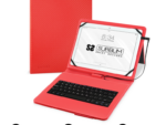 FUNDA TABLET SUBBLIM KEYTAB PRO USB 10,1" RED