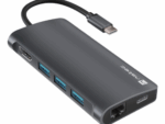 HUB USB-C 8 IN 1 NATEC FOWLER 2 3X USB 3.0 HUB HDMI 4K USB-C