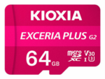 MICRO SD KIOXIA 64GB EXCERIA PLUS G2 UHS-I C10 CON ADAPTADOR