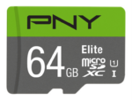 MICRO SD PNY 64GB ELITE UHS-I C10 R100