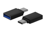MINI ADAPTADOR AISENS ALUMINIO USB 3.2 GEN1 3A USB-C/M-A/H NEGRO