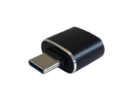 MINI ADAPTADOR AISENS USB 3.1 GEN2 3A TIPO USB-C M-A H NEGRO