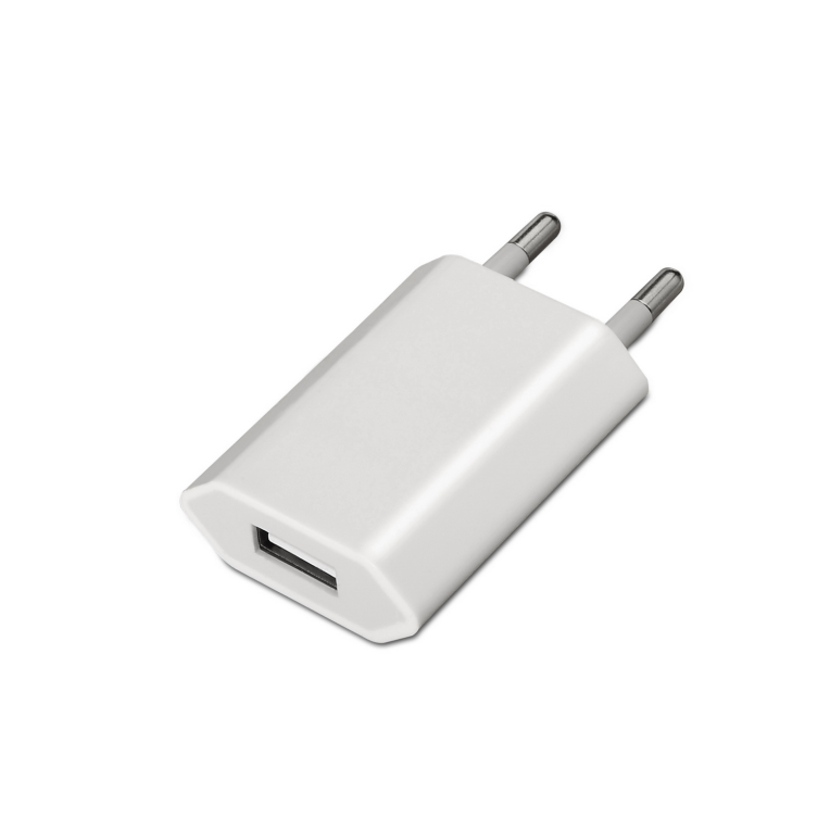 MINI CARGADOR AISENS USB 5V/1A BLANCO