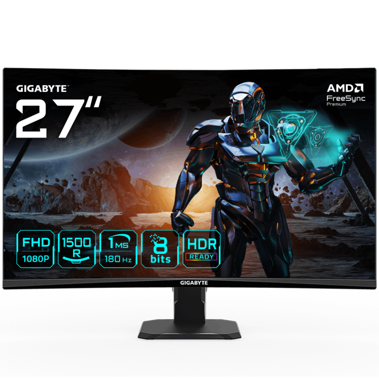 MONITOR GAMING GIGABYTE GS27FC 27" 1920X1080 FHD