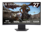 MONITOR LG 27GS60QC-B 27" QHD 5MS NEGRO HDMI X2 DP GAMING