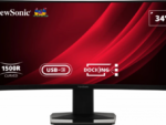 MONITOR VIEWSONIC 34" QHD CURVO HDMI DP 65W USB-C USB RJ45 MULTI AJUS.ALTURA