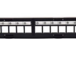 PANEL DE CONEXIONES WP 19" UTP MODULAR VACIO PARA 24 TOMAS KEYSTONE, 1U