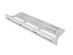 PATCH PANEL LANBERG 24 PUERTOS 1U RACK 19 ORGANIZADOR MODULOS KEYSTONE GRIS