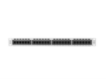 PATCH PANEL LANBERG CAT.6 UTP 24 PUERTOS 1U RACK 19" GRIS