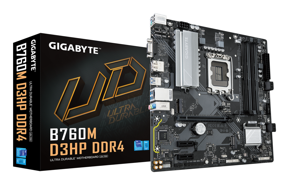 PLACA BASE GIGABYTE B760M D3HP 1700 MATX 4XDDR4