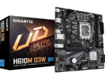 PLACA BASE GIGABYTE H610M D3W 1700 M-ATX DDR5 PCIe 4.0 128GB 1GbE M.2