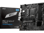 PLACA BASE MSI PRO B760M-P 1700 MATX 4XDDR4