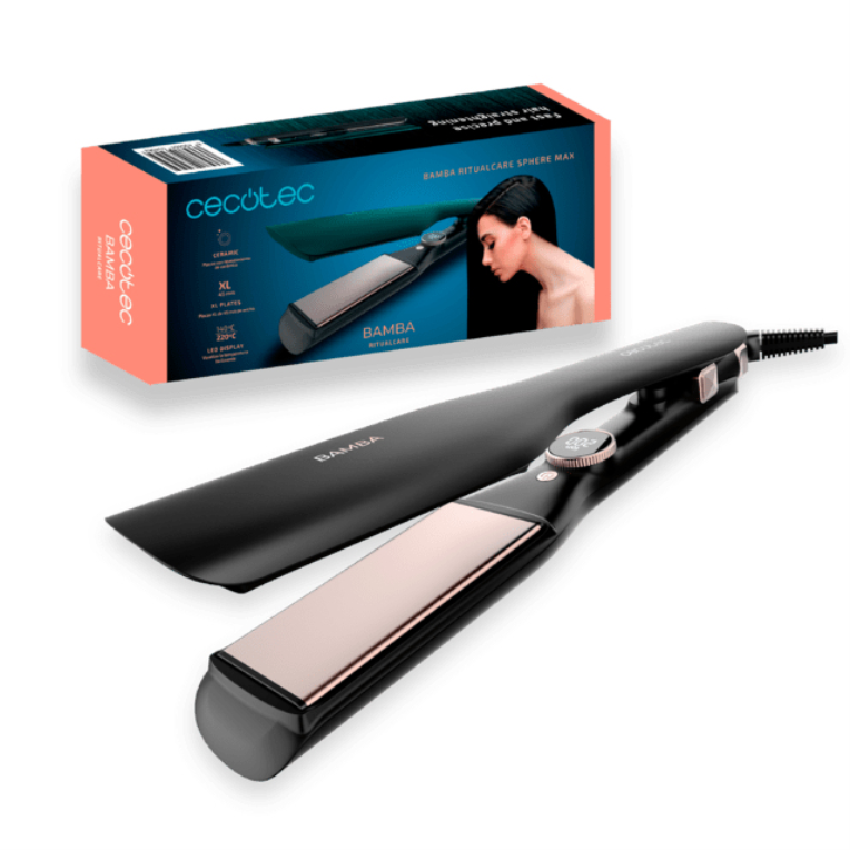 PLANCHA DE PELO CECOTEC BAMBA RITUALCARE SPHERE MAX